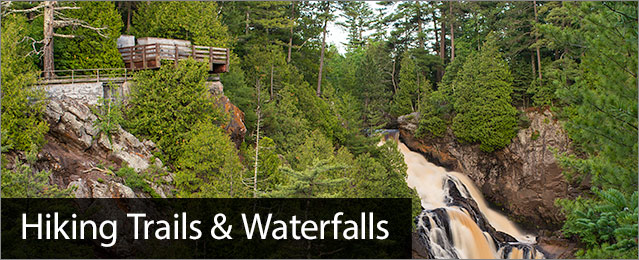 Hiking Trails, image of Big Manitou Falls