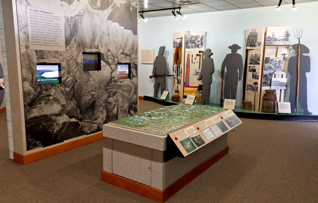 Chippewa Moraine State Recreation Area, Visitor Center Image.