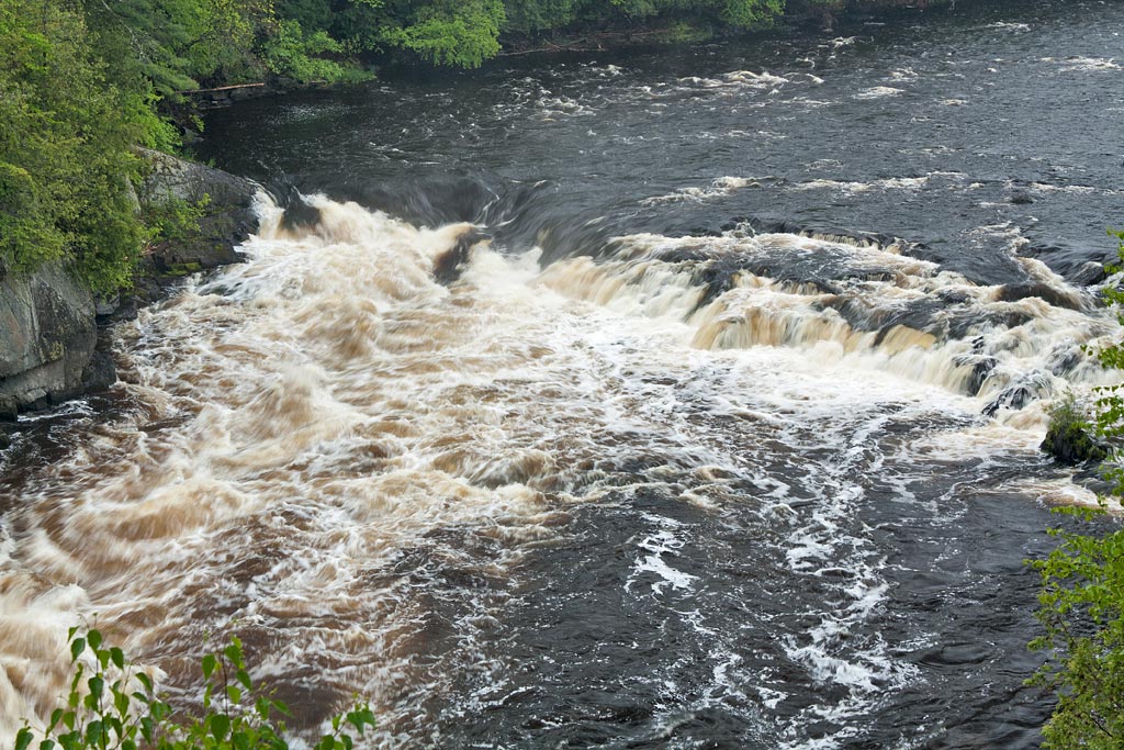 Menominee River, whitewater paddle trail image