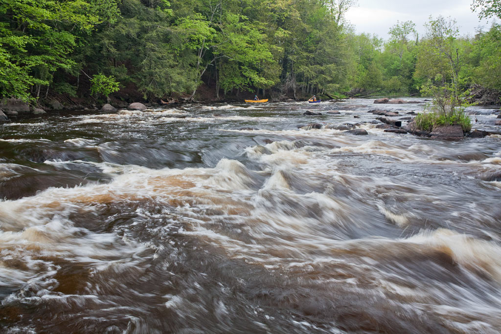 Wolf River paddle trail image